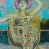 photo transfer/collage work by Susan Katz - Out of the Bag