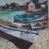 photo transfer/collage work by Susan Katz - Water's Edge